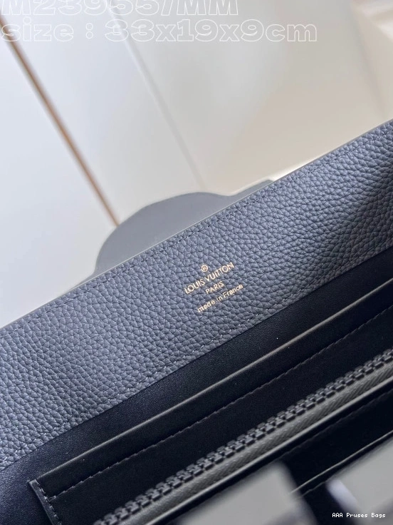AAA Pruses Bags LOUIS CAPUCINES MM-33*19*9CM VUITTON 0712